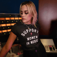 Load image into Gallery viewer, Support Women In Music T-Shirt - Women Who Rock™