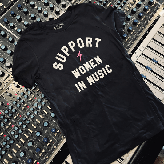 Support Women In Music T-Shirt - Women Who Rock™