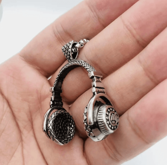 Music Headset Headphone Necklace
