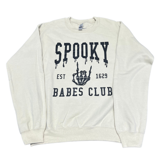 Spooky Babes Club Crewneck