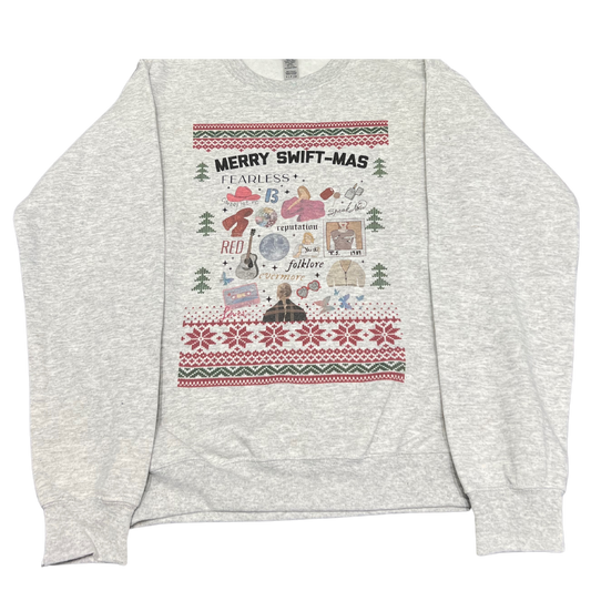Merry Swiftmas Ugly Sweater Crewneck