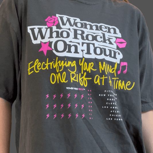 Women Who Rock on Tour T-Shirt