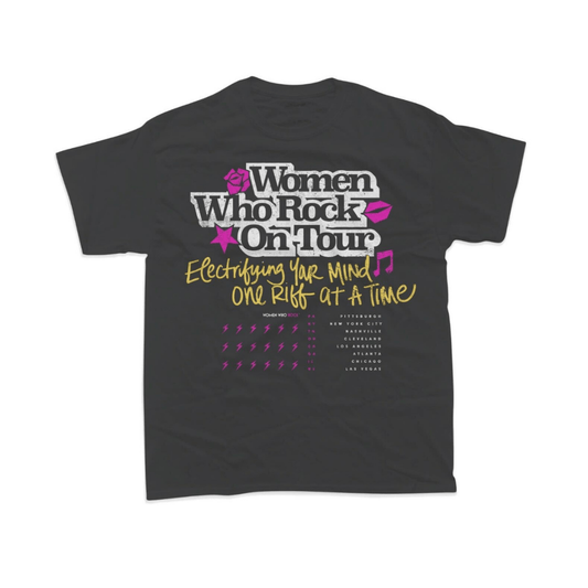 Women Who Rock on Tour T-Shirt