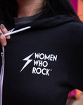 Load image into Gallery viewer, Women Who Rock Tour Zip Up Hoodie