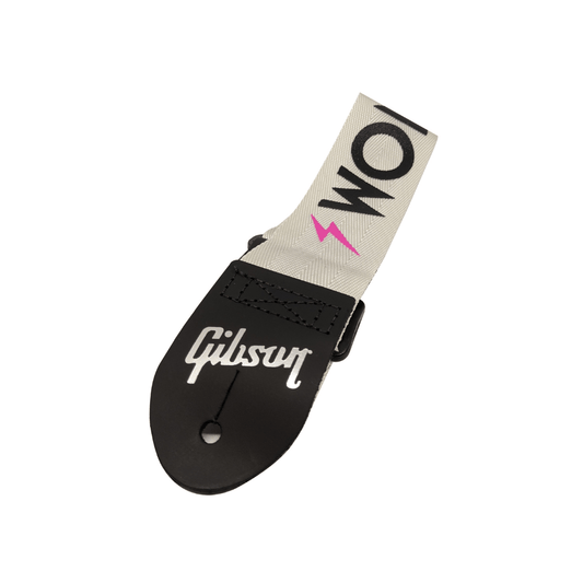 Gibson X Women Who Rock Guitar Strap - White