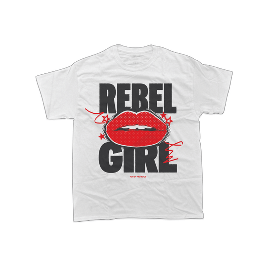 'Rebel Girl' Graphic Tee - Women Who Rock