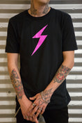 Load image into Gallery viewer, Pre Order! Pink Lightning Bolt T-Shirt - Unisex
