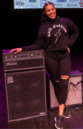 Load image into Gallery viewer, Jordin Sparks in our Rock Goddess Hoodie