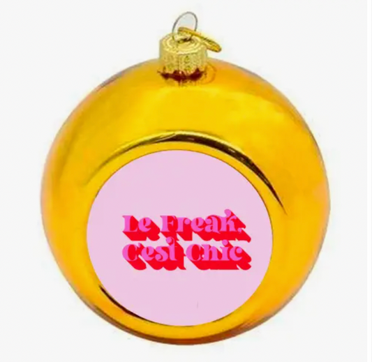C'est Chic Christmas Ornament