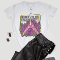 Load image into Gallery viewer, Women Who Rock 2021 Concert Tee - White V-Neck
