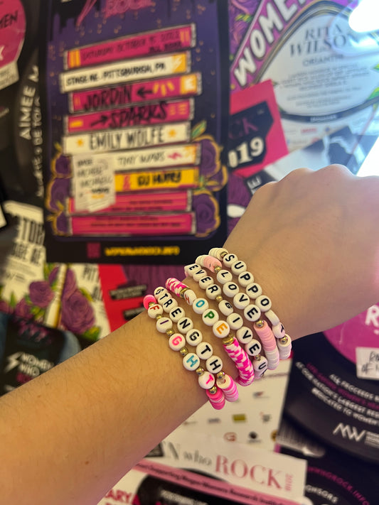 Breast Cancer Awareness Friendship Bracelets
