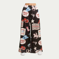 Load image into Gallery viewer, Cowgirl Satin Graphic Trousers
