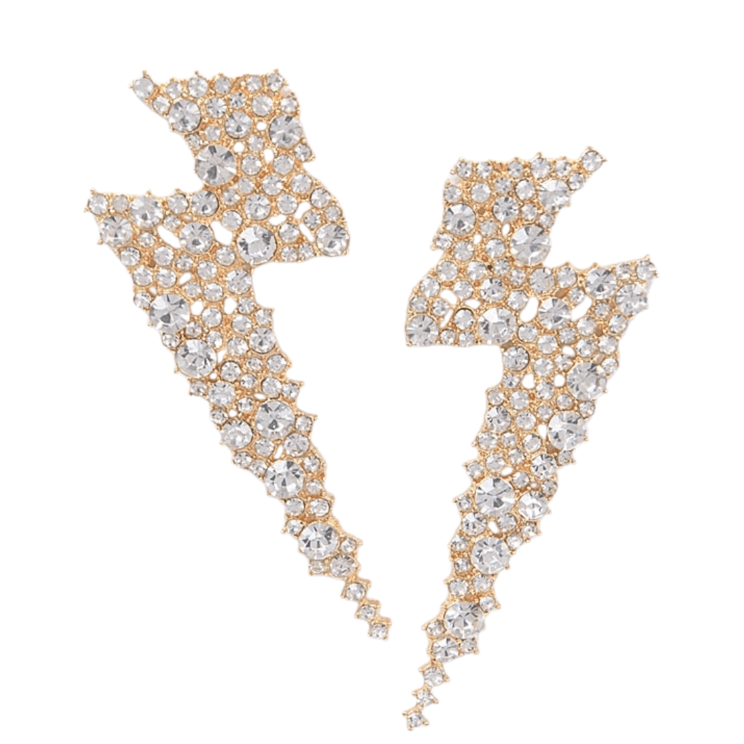 Mega Bolt Earrings - Women Who Rock