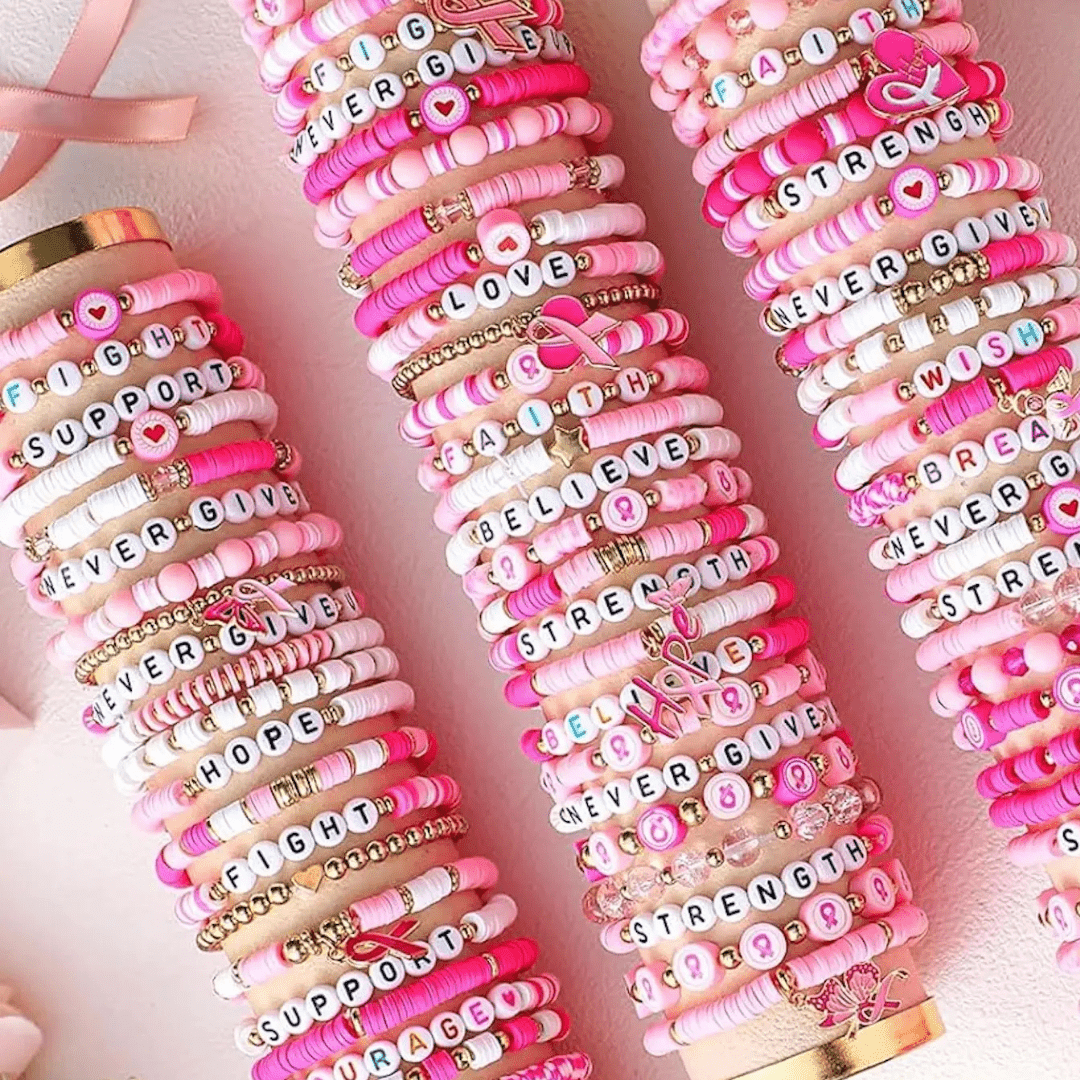 Breast Cancer Awareness Friendship Bracelets