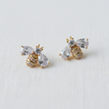 Mini Bee Stud Earrings