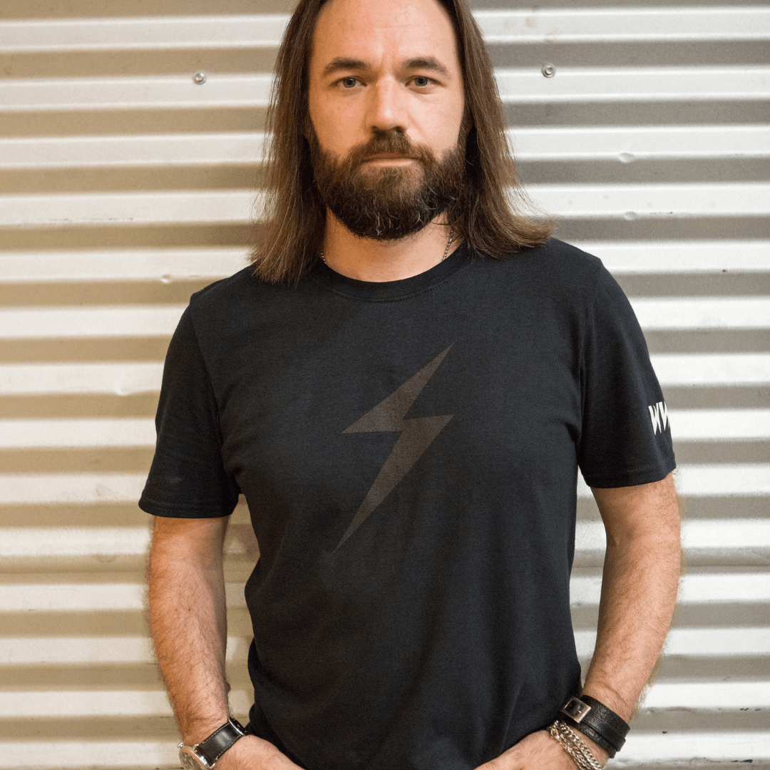 Black Lightning Bolt T-Shirt - Unisex