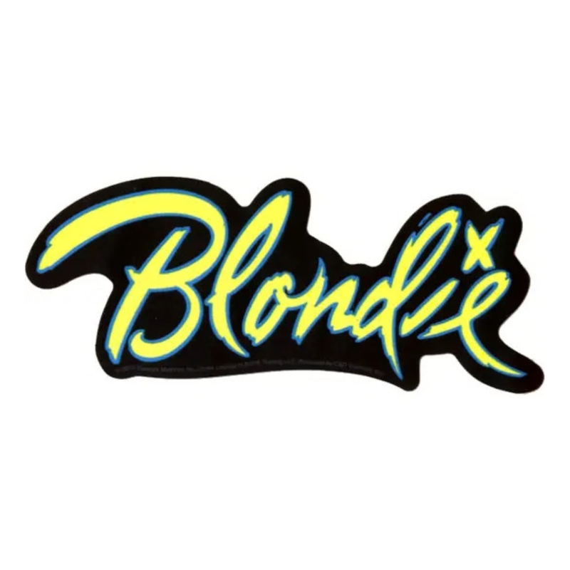 Blondie Logo Sticker