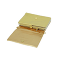 Load image into Gallery viewer, Lightning Bolt Convertible Clutch in Gold + Silver
