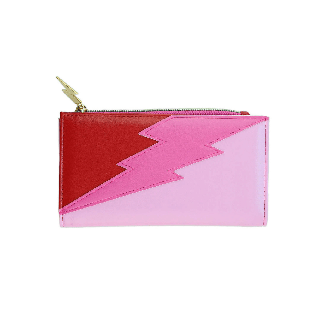Pink Lightning Bolt Wallet