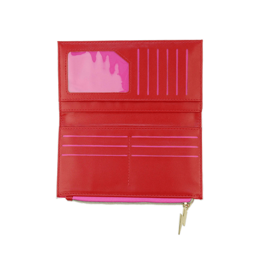 Pink Lightning Bolt Wallet