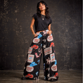Load image into Gallery viewer, Cowgirl Satin Graphic Trousers

