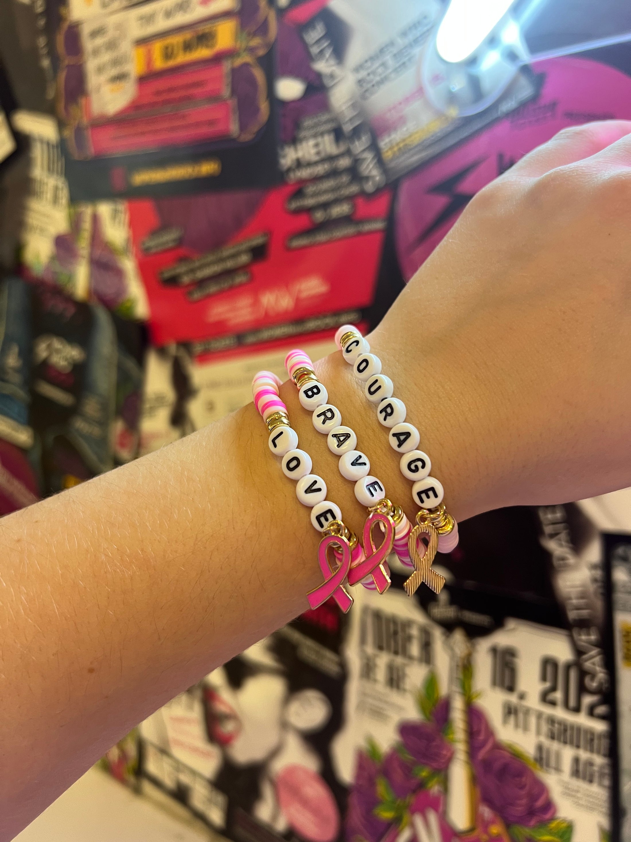 Breast Cancer Awareness Friendship Bracelets