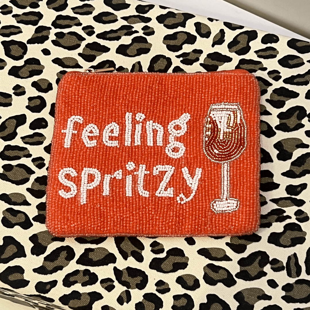 Feelin' Spritzy Beaded Pouch