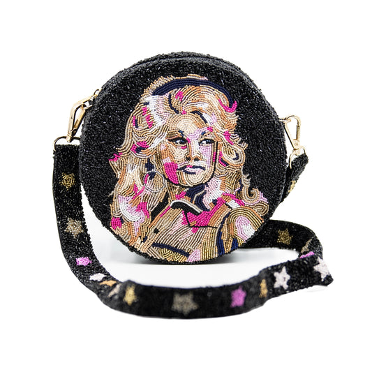 Icon Beaded Crossbody Bag