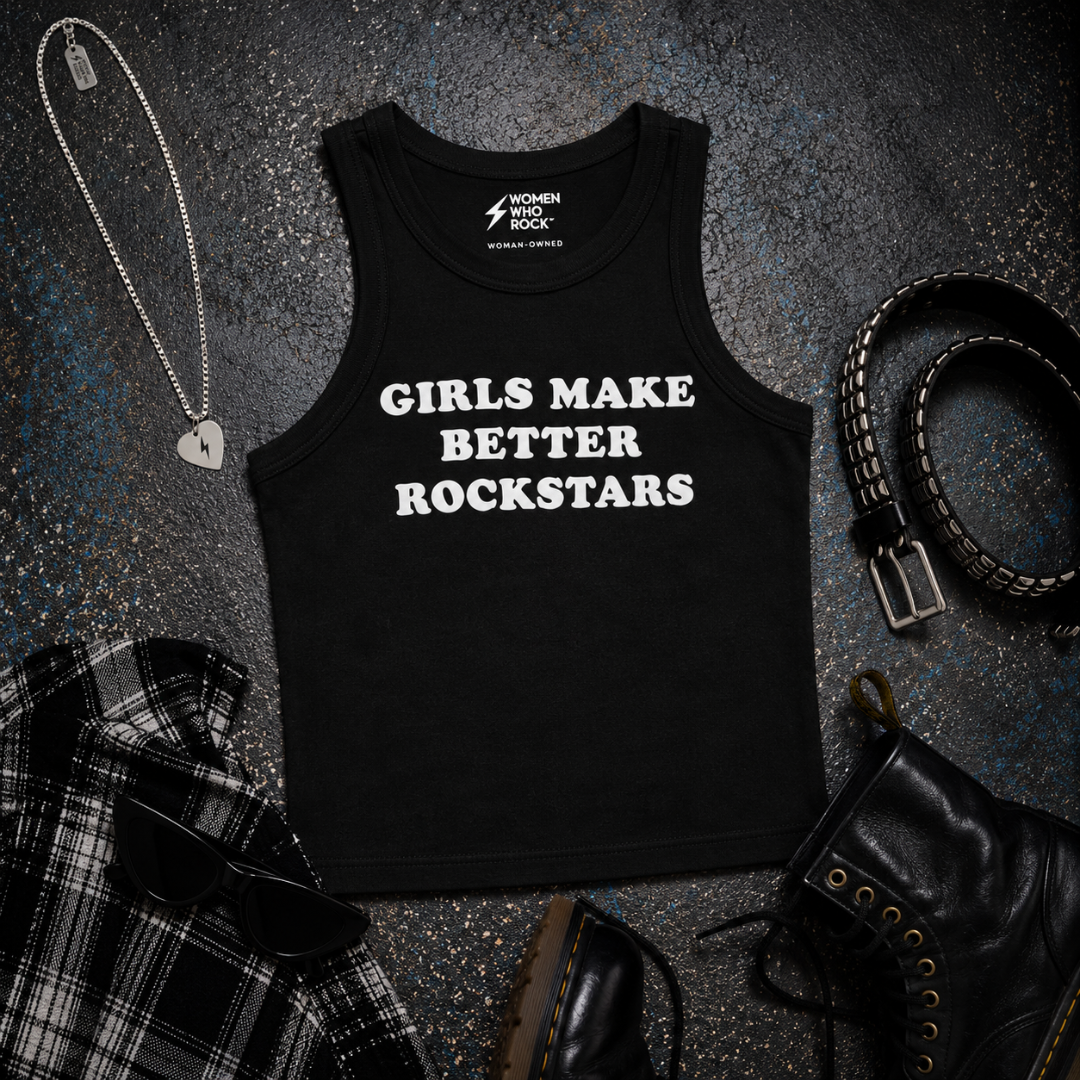 Girls Make Better Rockstars Tank Top