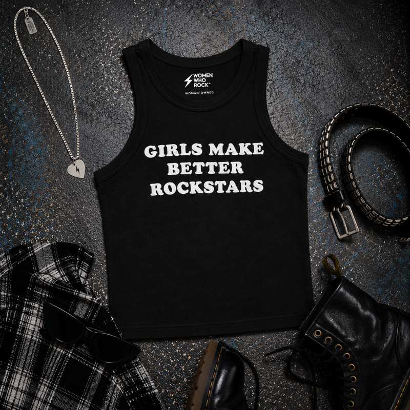 Girls Make Better Rockstars Tank Top