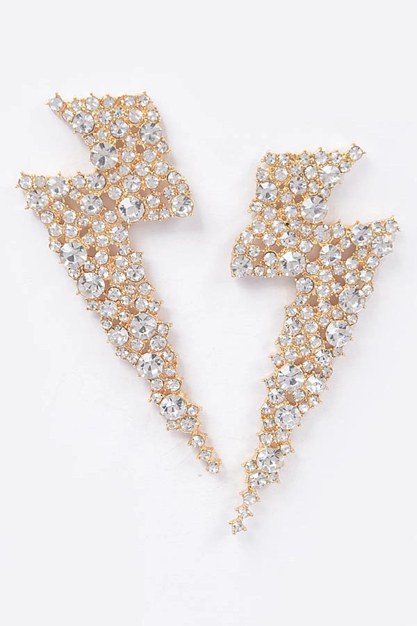 Mega Bolt Earrings - Women Who Rock