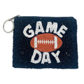 Game Day Beaded Pouch