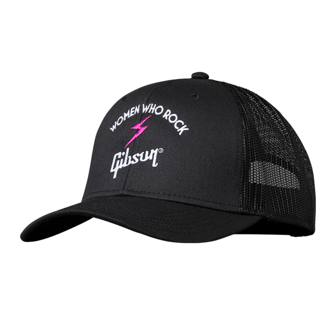 Gibson x Women Who Rock Mesh Trucker Hat