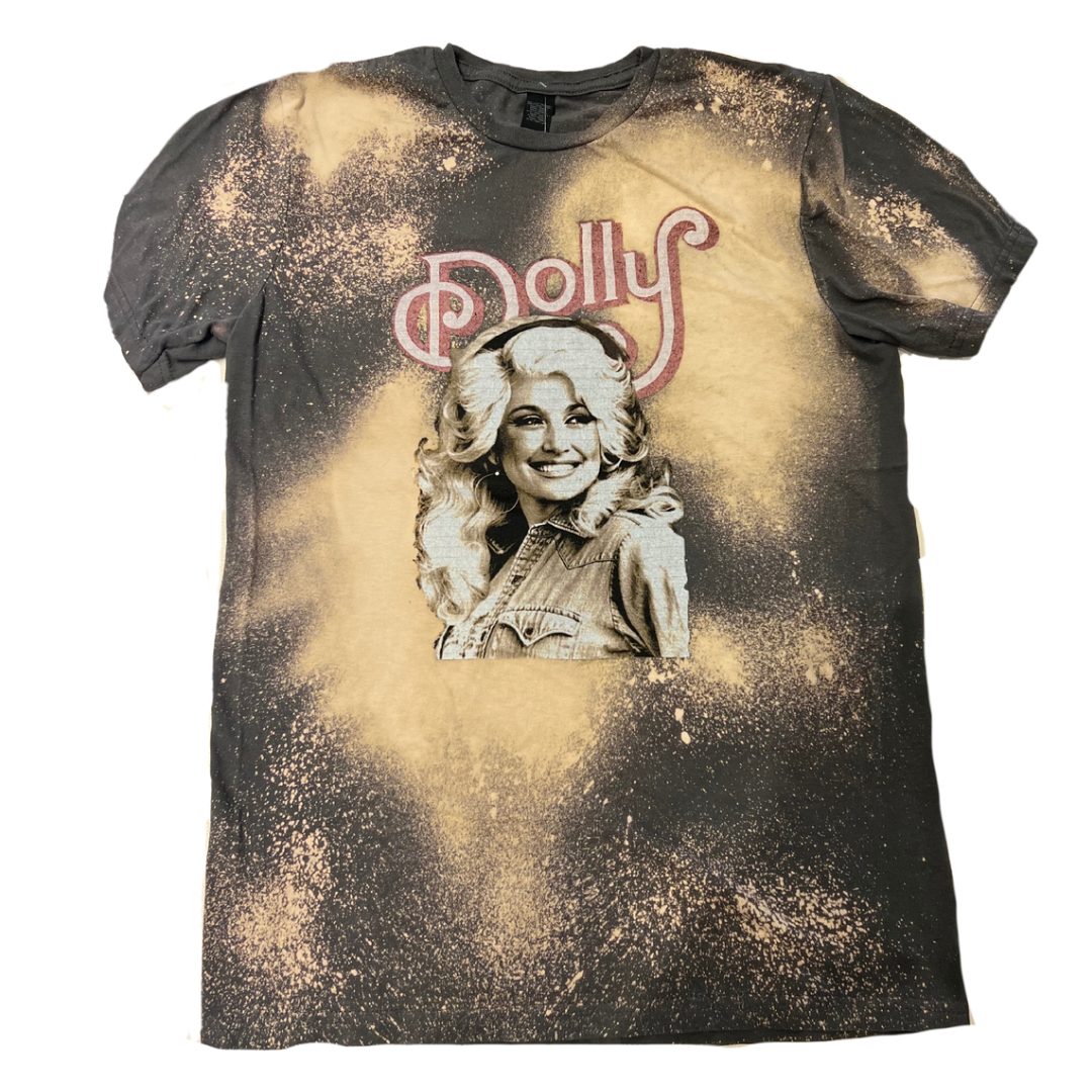 Dolly Distressed Bleached Tee