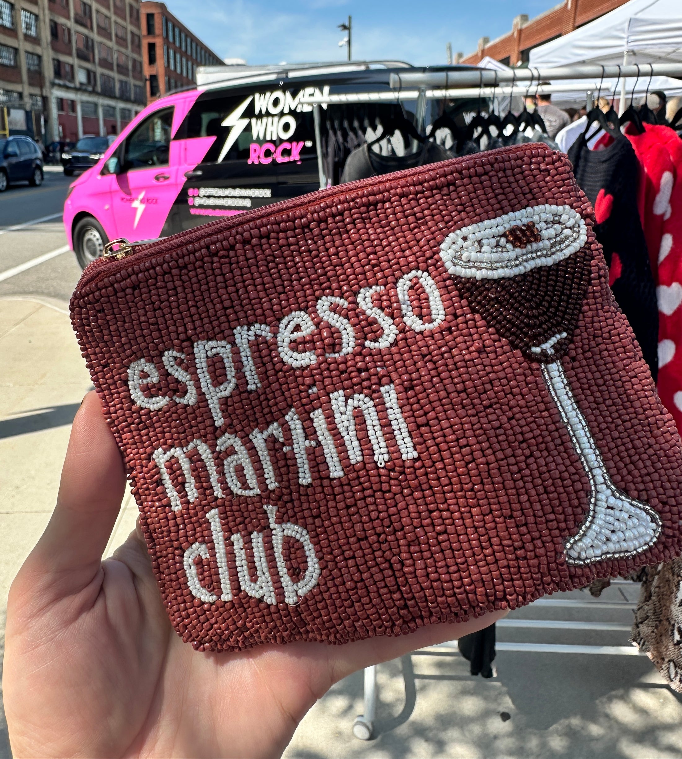 Espresso Martini Club Zip-Up Pouch