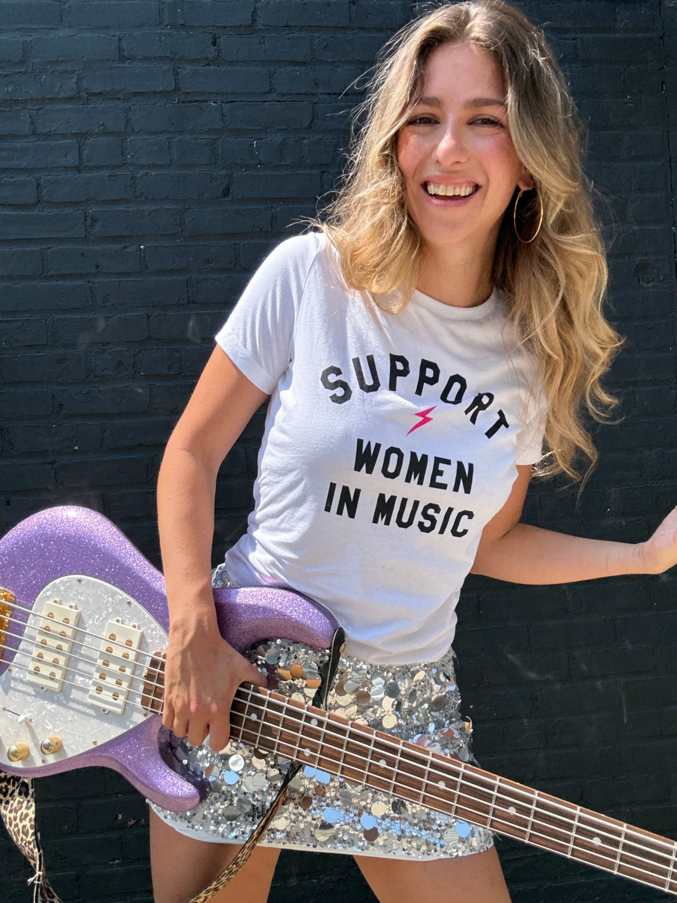 Support Women In Music T-Shirt - Women Who Rock™