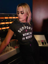 Load image into Gallery viewer, Support Women In Music T-Shirt - Women Who Rock™
