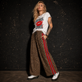 Load image into Gallery viewer, Leopard Racer Trousers
