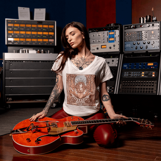 Melinda & The Night Sky Tee - Women's Cut V-Neck