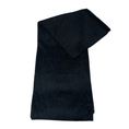 Load image into Gallery viewer, Black Metallic Threaded Scarf
