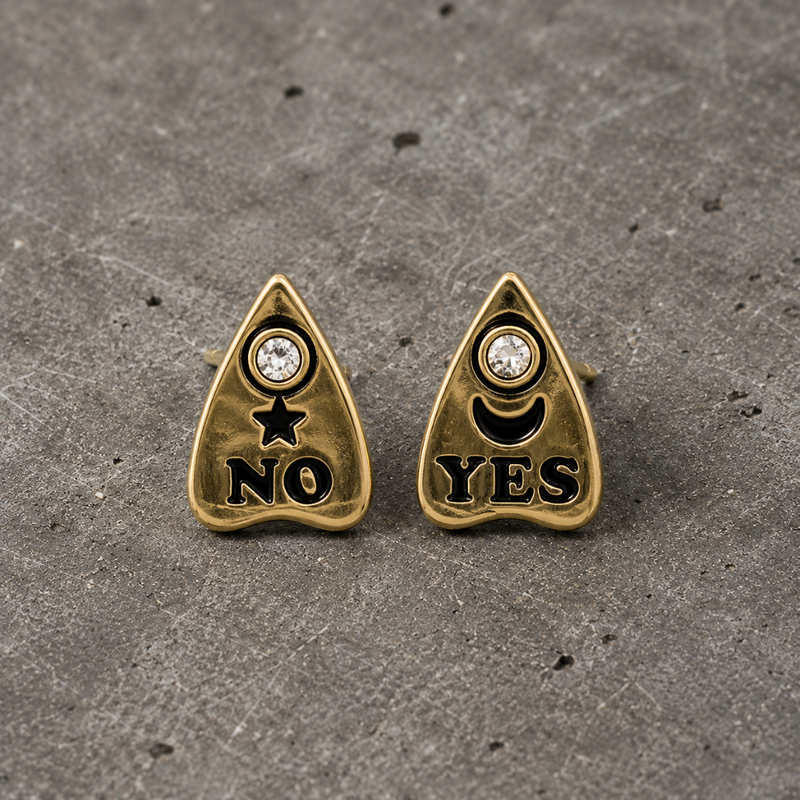 Ouija Board Stud Earrings