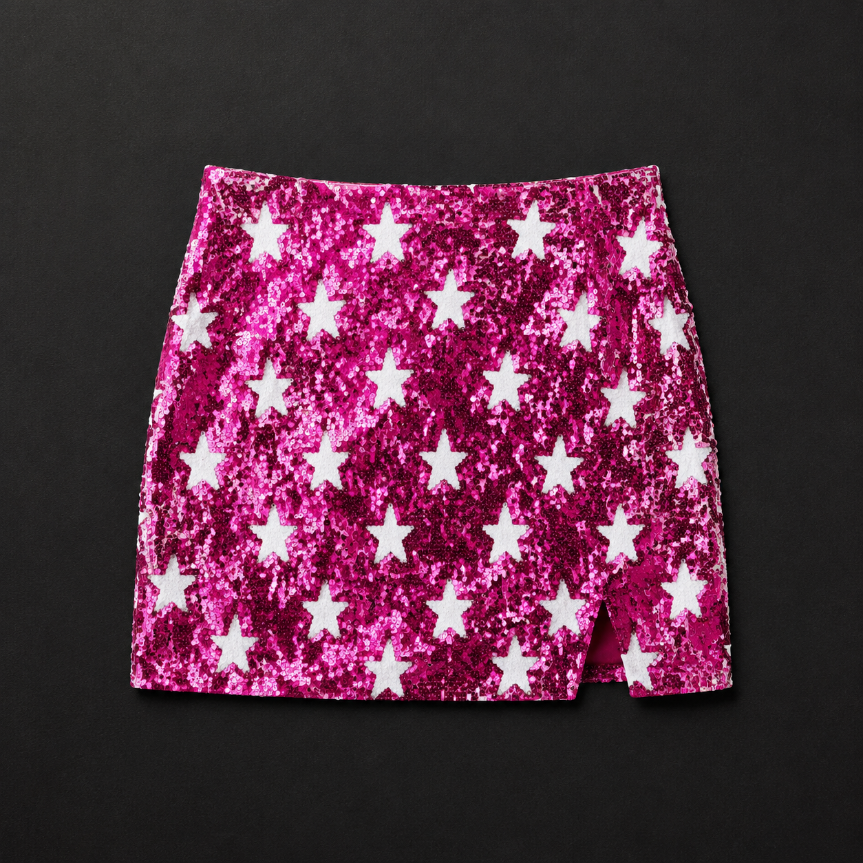 Rockin Pink Star Power Mini Skirt