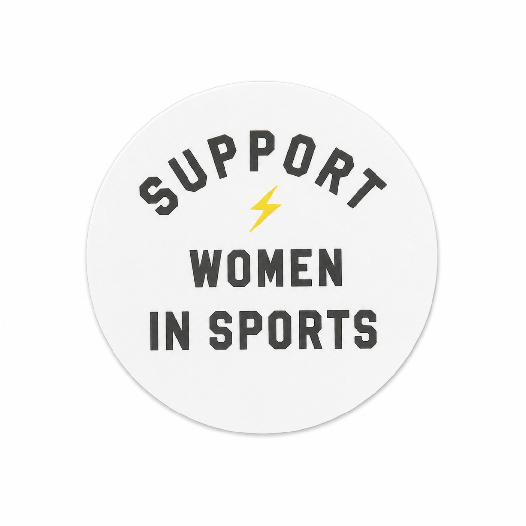 Support Women in Sports Sticker