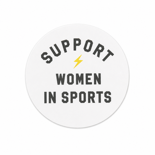 Support Women in Sports Sticker