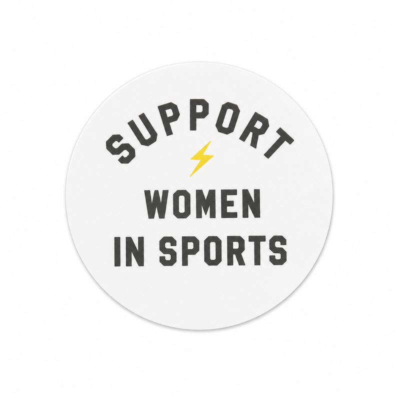 Support Women in Sports Sticker