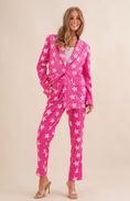 Load image into Gallery viewer, Pink Star Sequined Suit
