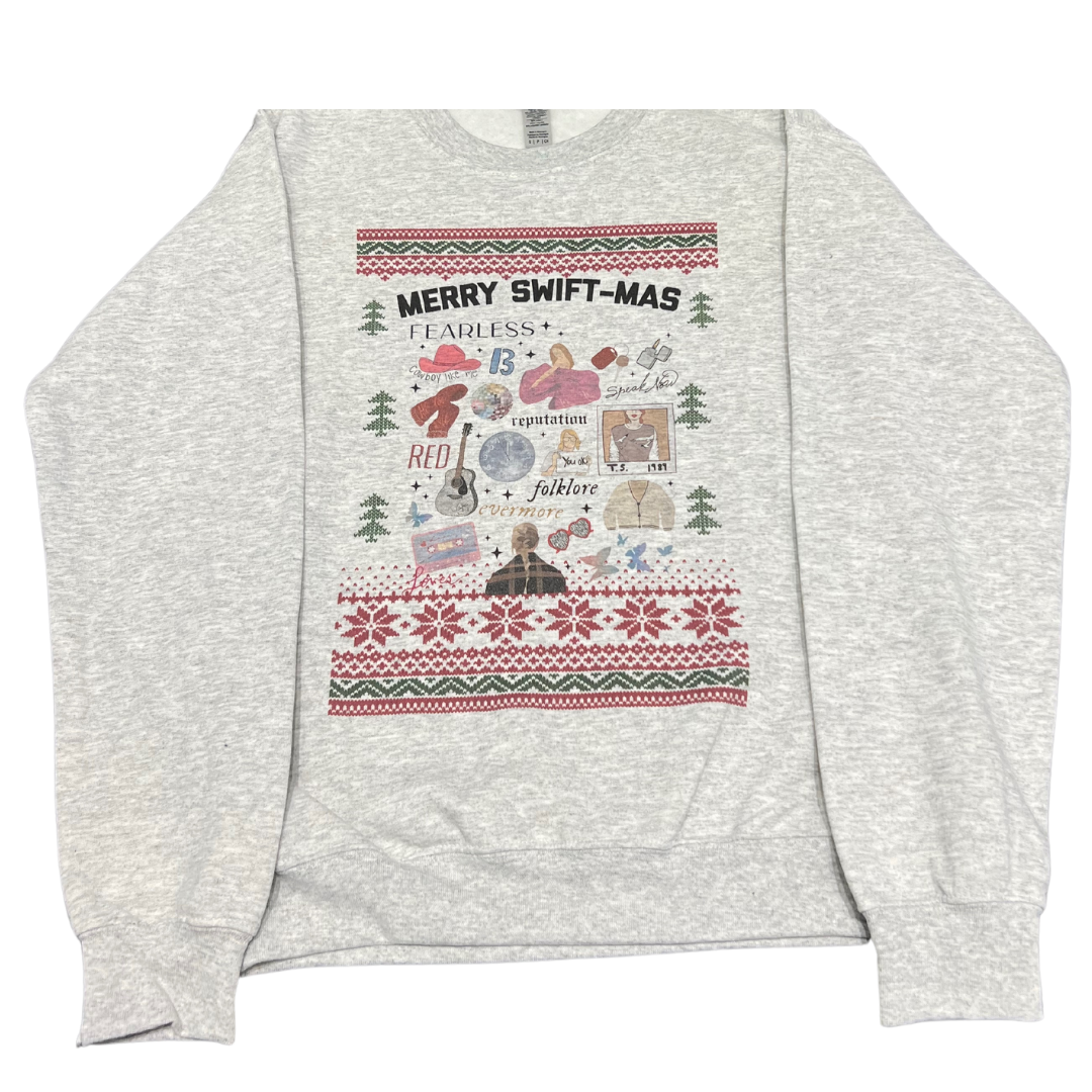 Merry Swiftmas Ugly Sweater Crewneck