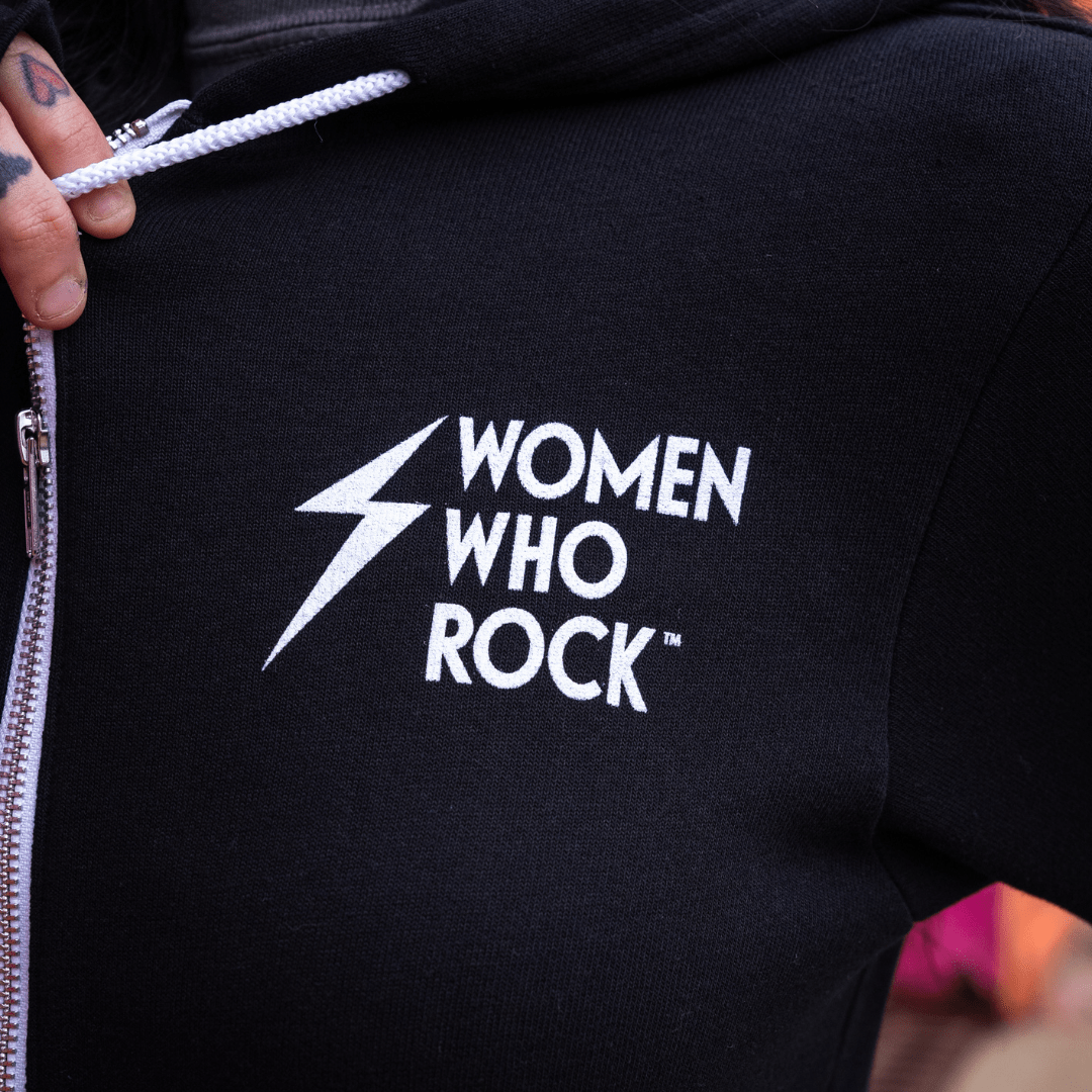 Women Who Rock Tour Zip Up Hoodie