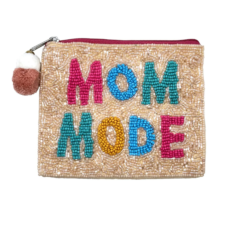 Mom Mode Beaded Bag