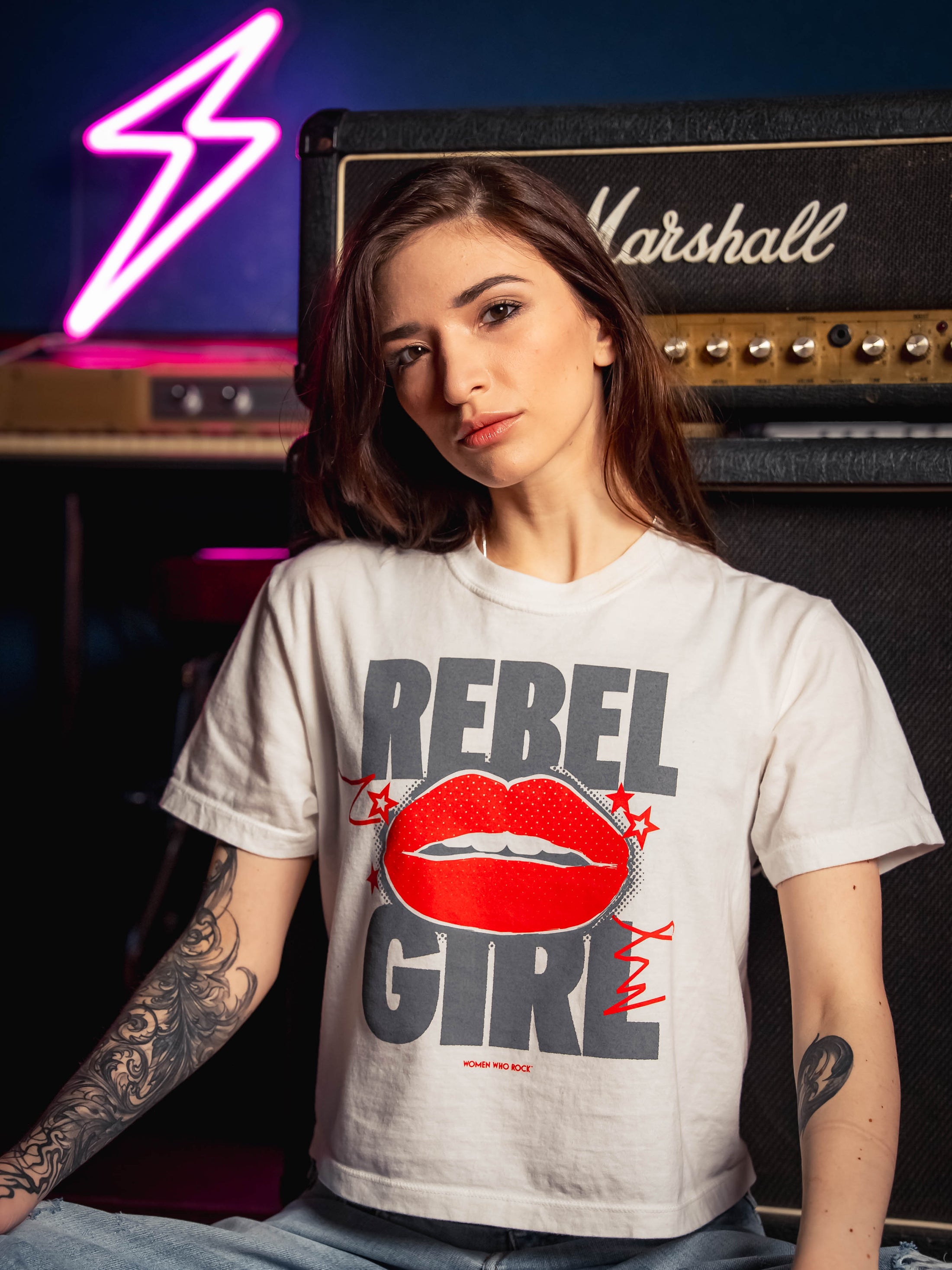 'Rebel Girl' Graphic Tee - Women Who Rock